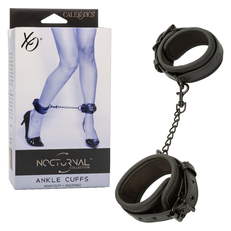 "Nocturnal Collection Ankle Cuffs - Black SE2678203"