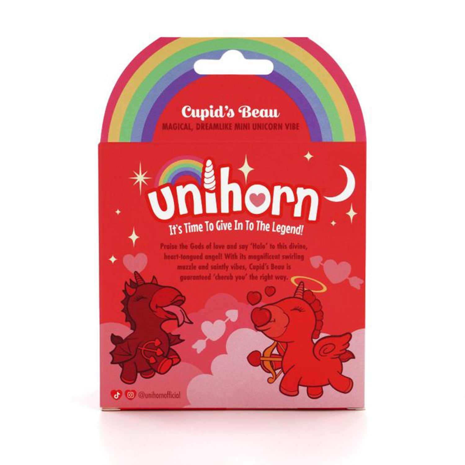 "Unihorn - Cupid - the Heart Nosed One - Red CC-UNICB"