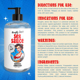 "Naughty Jane's Sex Sauce Natural Lubricant 16oz NJ-AH396-16OZ"