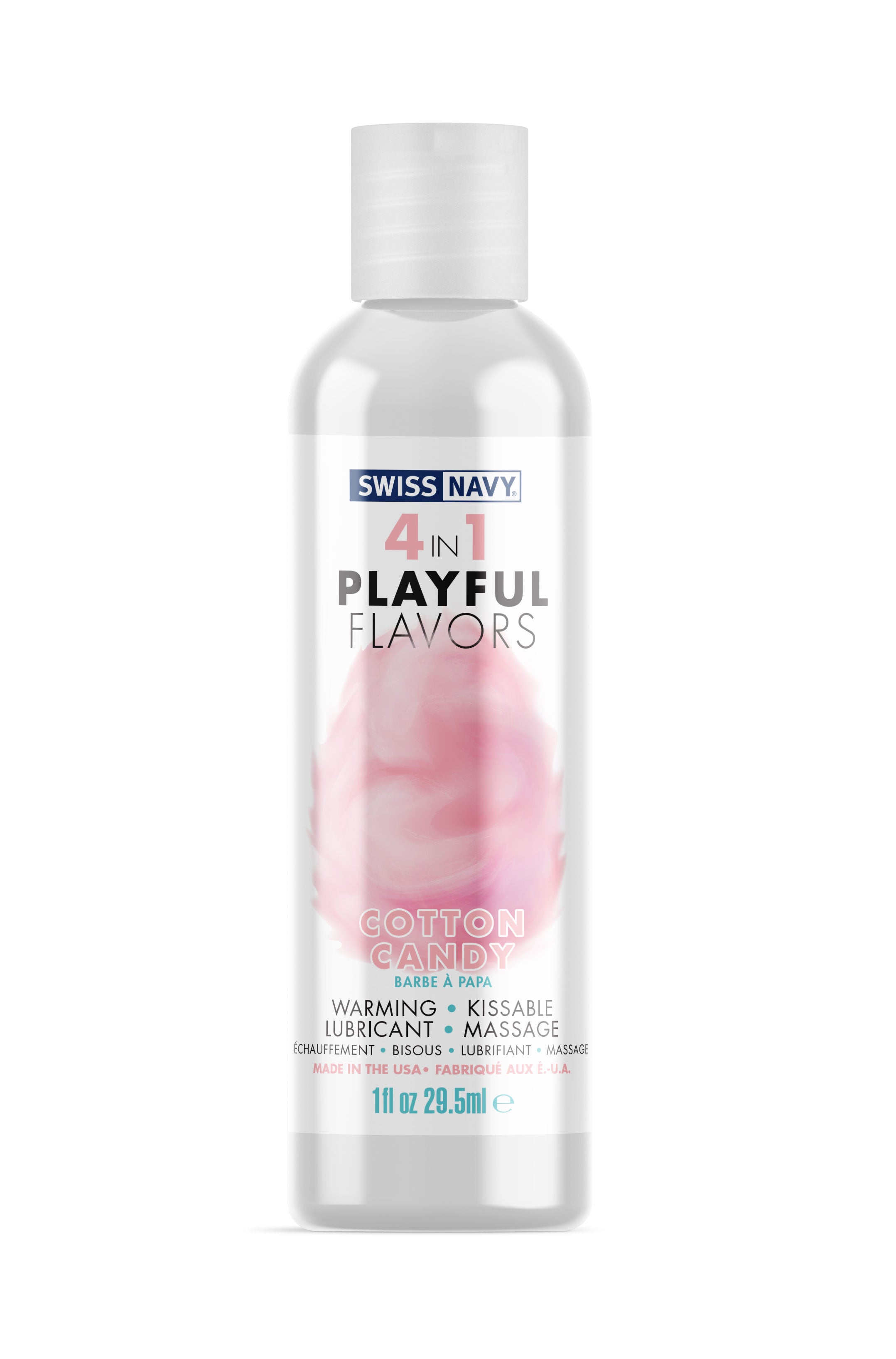 "Swiss Navy 4-in-1 Playful Flavors - Cotton Candy 1 Oz MD-SN4N1FCC1"