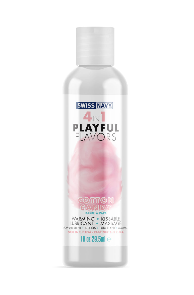 "Swiss Navy 4-in-1 Playful Flavors - Cotton Candy 1 Oz MD-SN4N1FCC1"