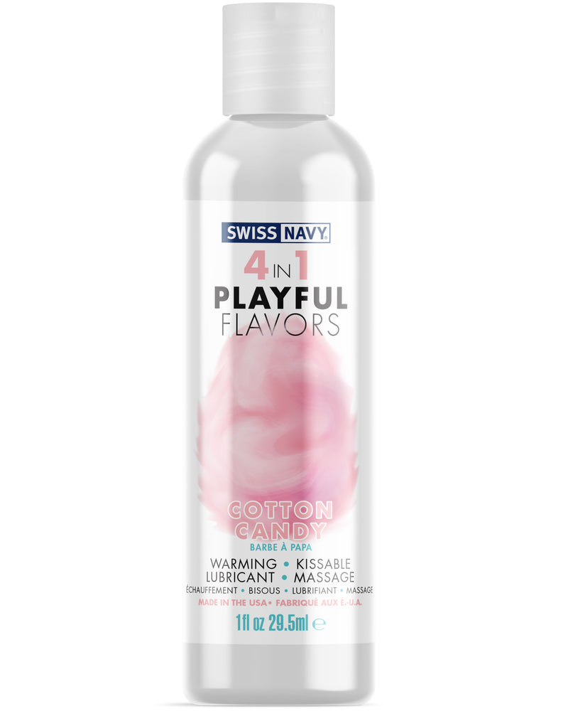 "Swiss Navy 4-in-1 Playful Flavors - Cotton Candy 1 Oz MD-SN4N1FCC1"