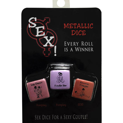 "Sex! Metallic Dice KG-BGR122"