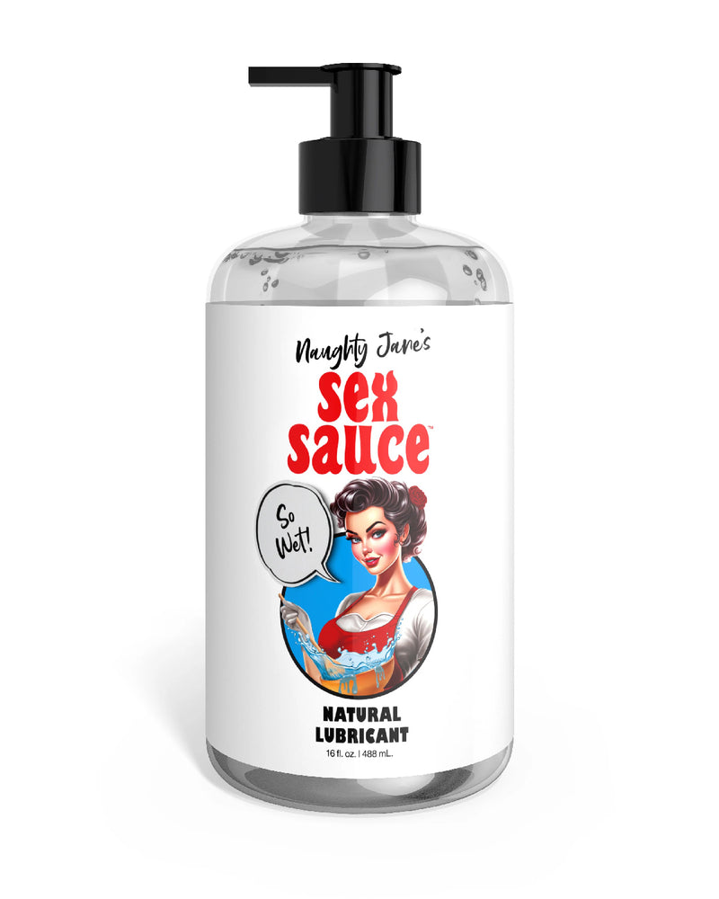 Naughty Jane's Sex Sauce Natural Lubricant 16oz