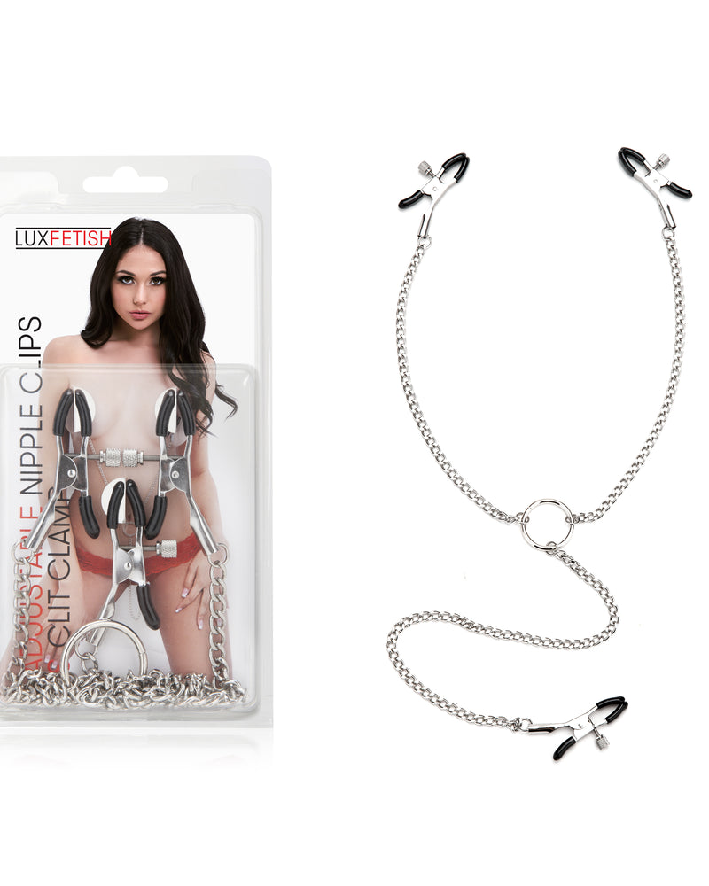 Adjustable Nipple Clamps & Clit Clamp