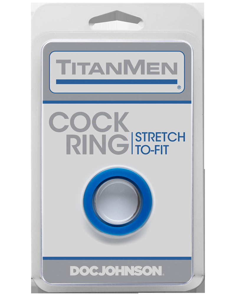 Titanmen Cock Ring - Blue