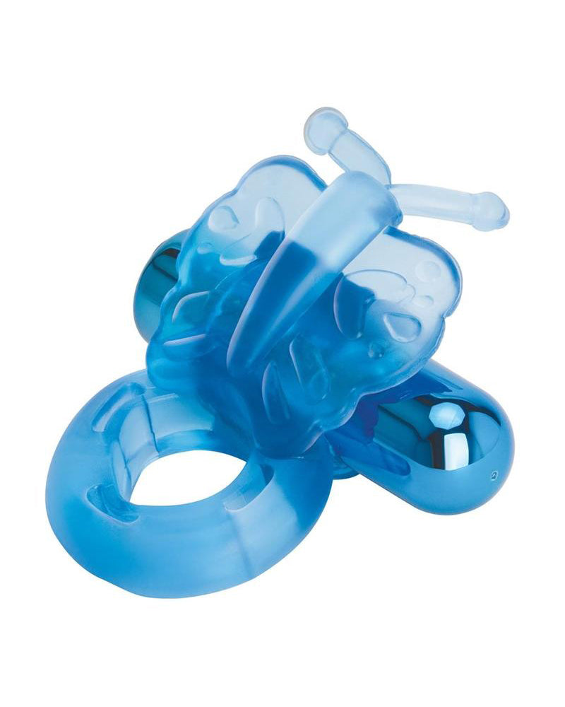 Bodywand Rechargeable Butterfly Ring - Blue