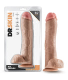 Dr. Skin - Mr. Savage - 11.5 Inch Dildo With Balls - Beige