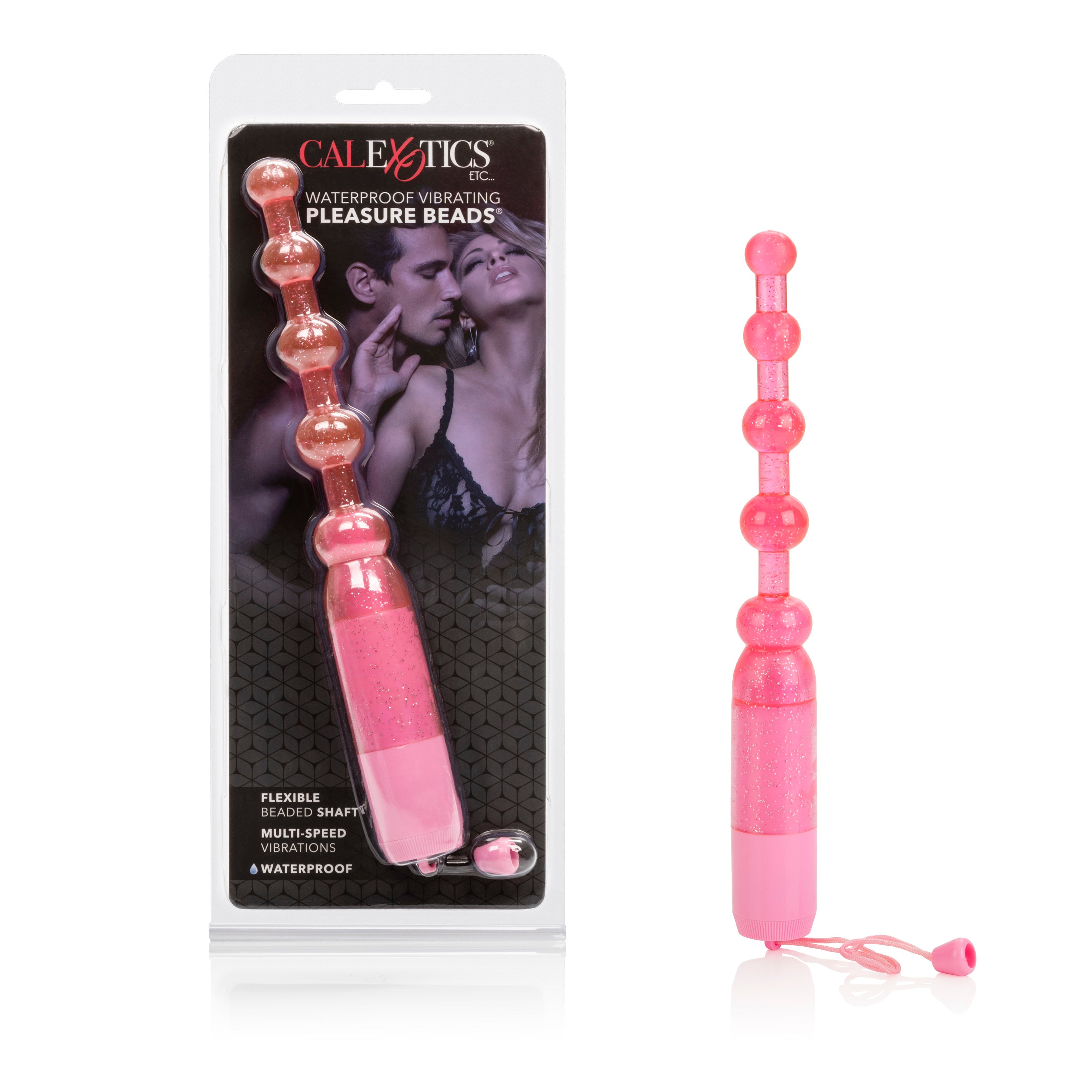 "Vibrating Pleasure Beads - Pink SE1329042"