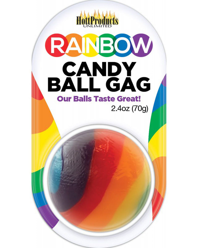 Rainbow Candy Ball Gag