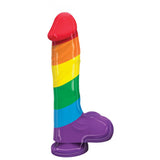 "Pumped Rainbow Silicone Dildo HTP3204"