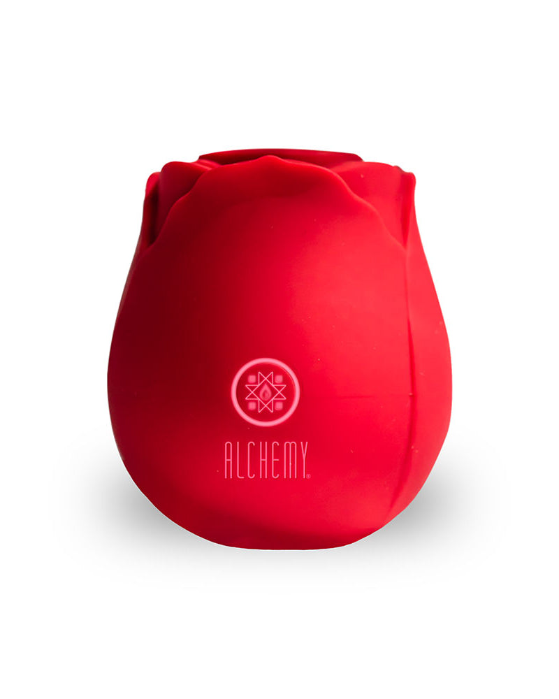 Alchemy Rosebud Luxury Air-Pulse Massager - Red