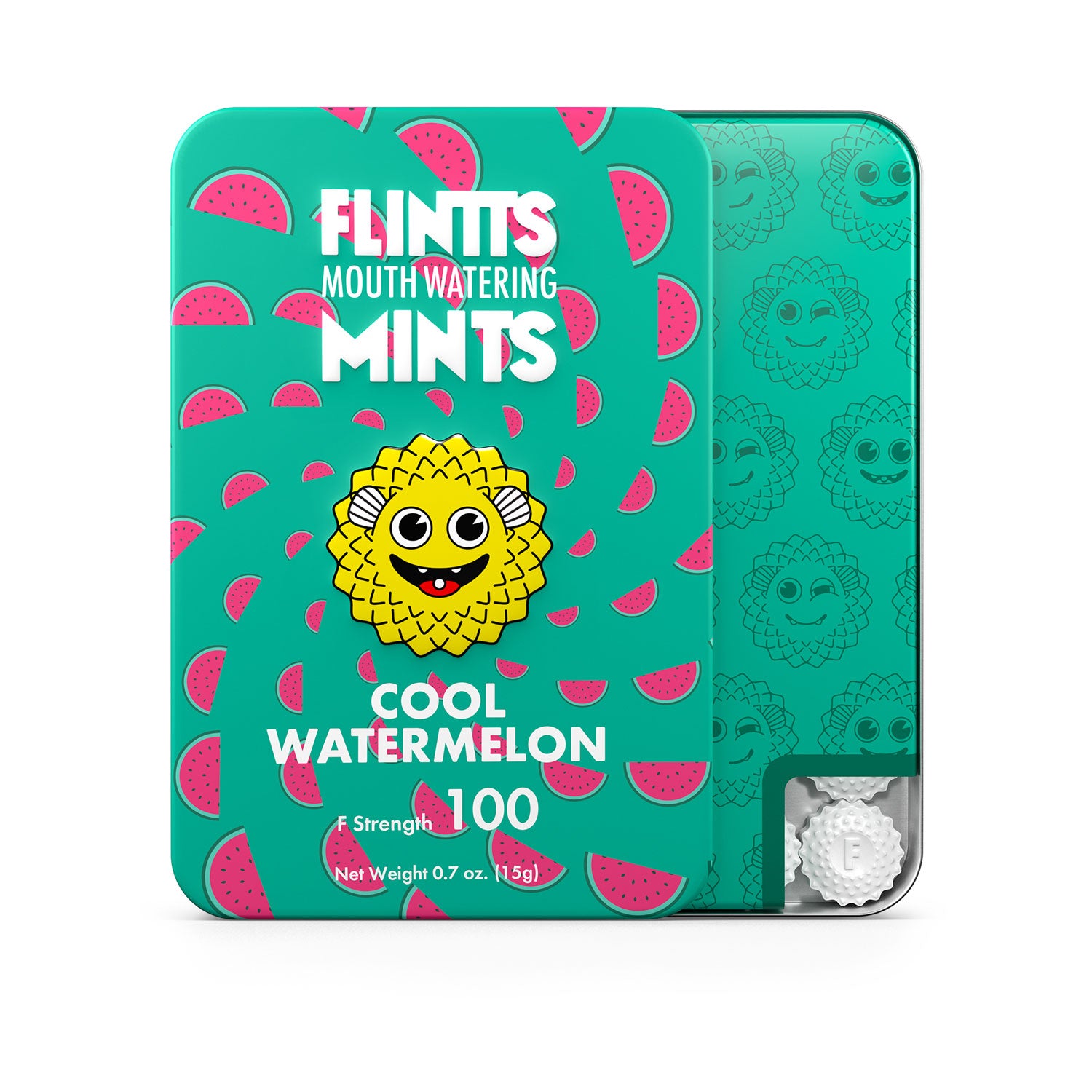 "Flintts Mouth Mints Cool Watermelon - F-Strength 100 FM-WATERMELON"