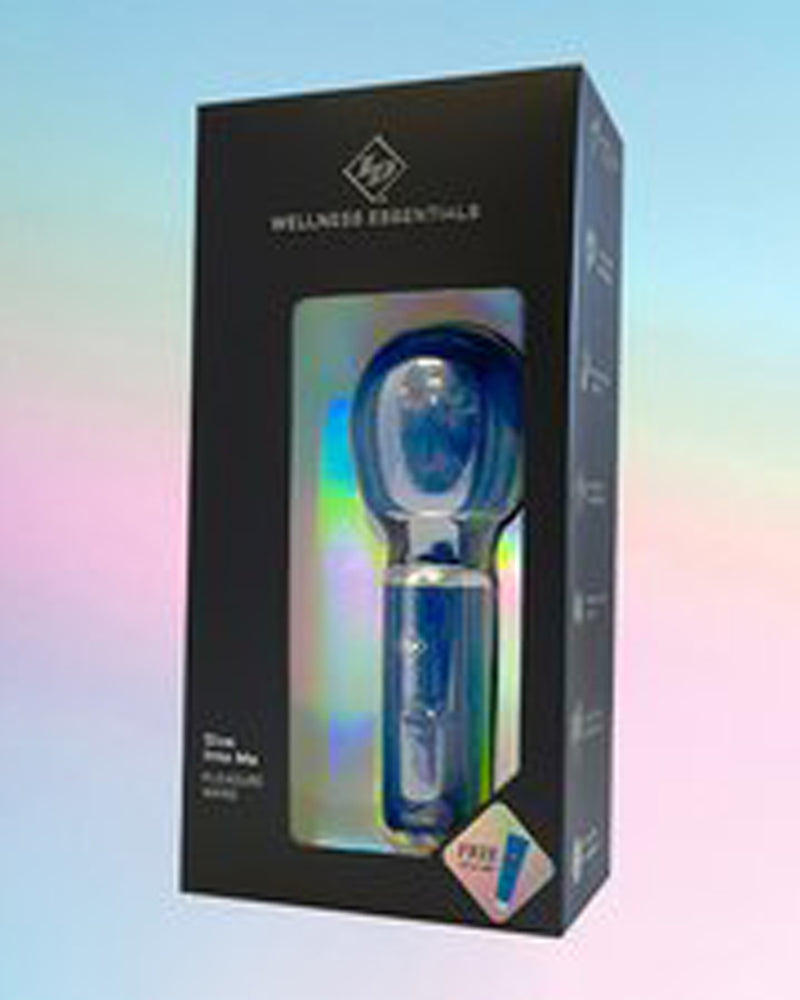 Give Into Me Pleasure Wand - Blue