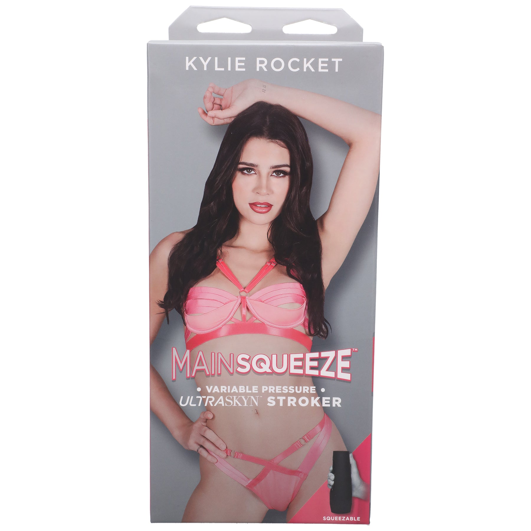 "Main Squeeze - Kylie Rocket - Ultraskyn Stroker - Pussy - Vanilla DJ5200-48-BX"