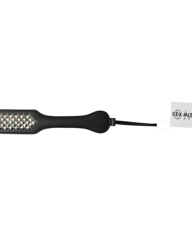 Sex and Mischief Studded Paddle - Black