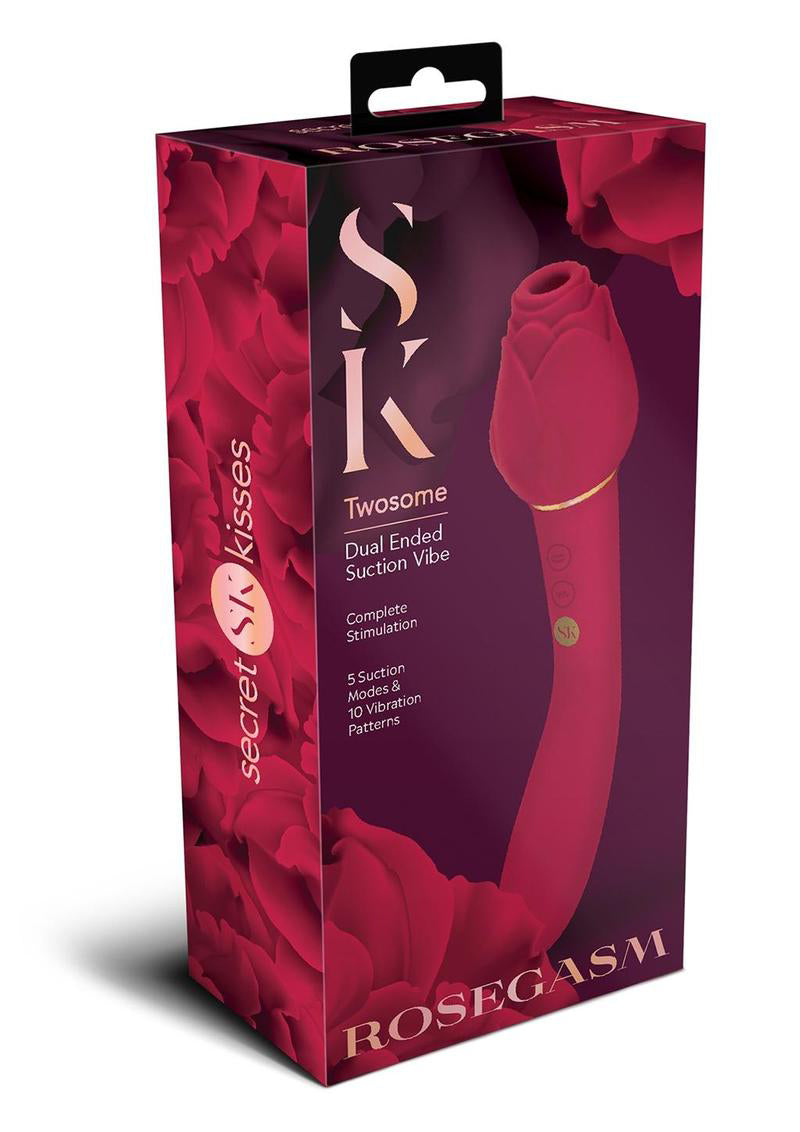 "Secret Kisses Rosegasm Twosome - Red SK-1028"