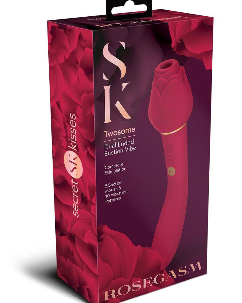 "Secret Kisses Rosegasm Twosome - Red SK-1028"