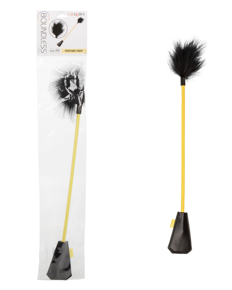 Boundless Feather Crop - Black