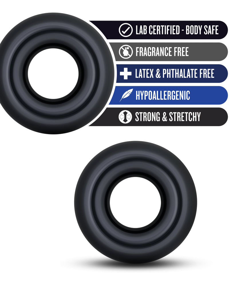 Stay Hard Donut Rings - Over Sized