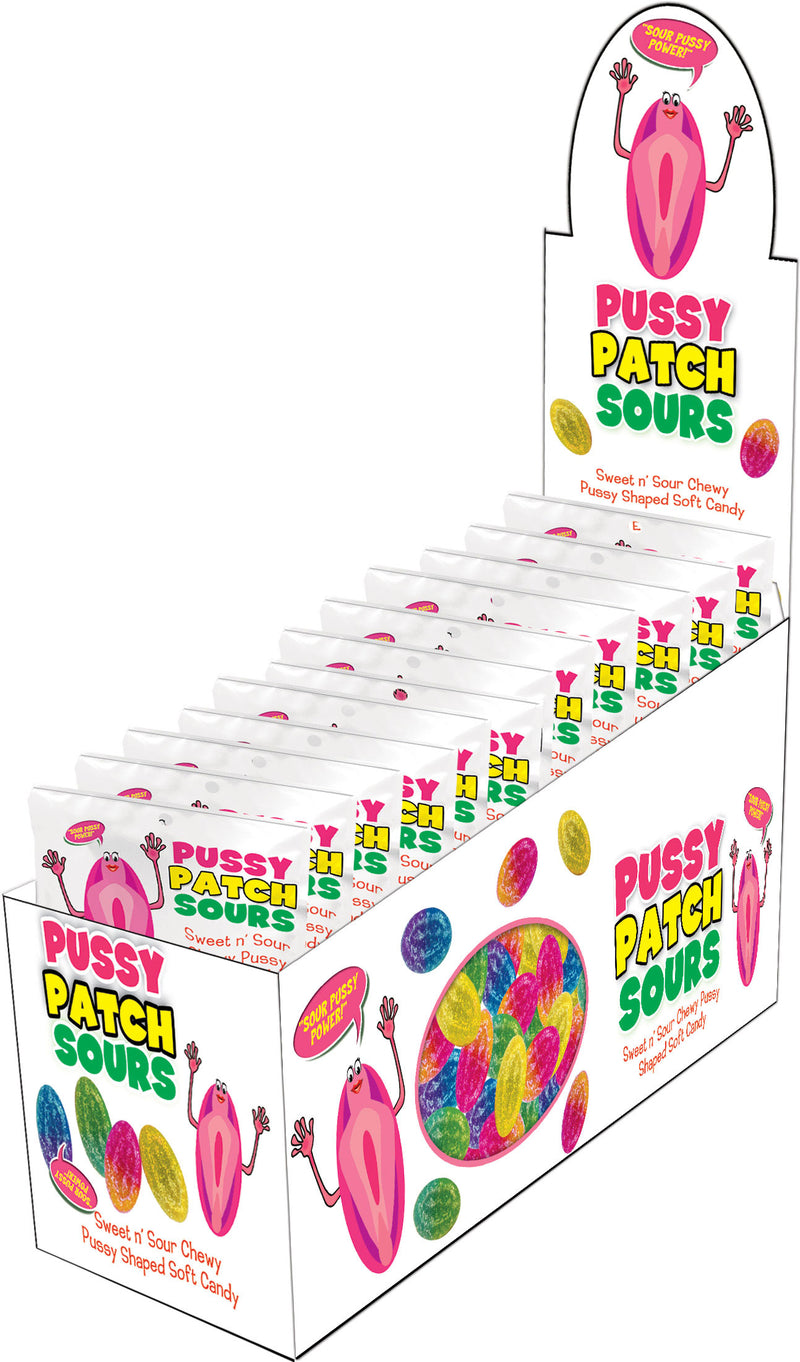 "Pussy Patch Sours - 12 Piece Display HTP3149D"