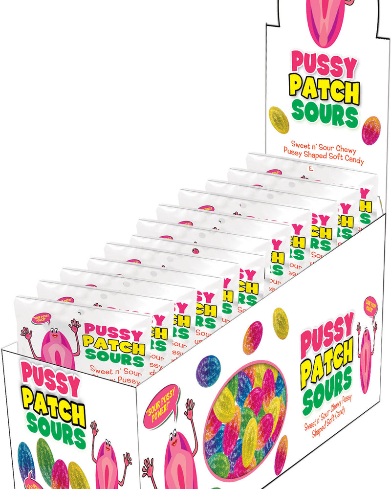 "Pussy Patch Sours - 12 Piece Display HTP3149D"