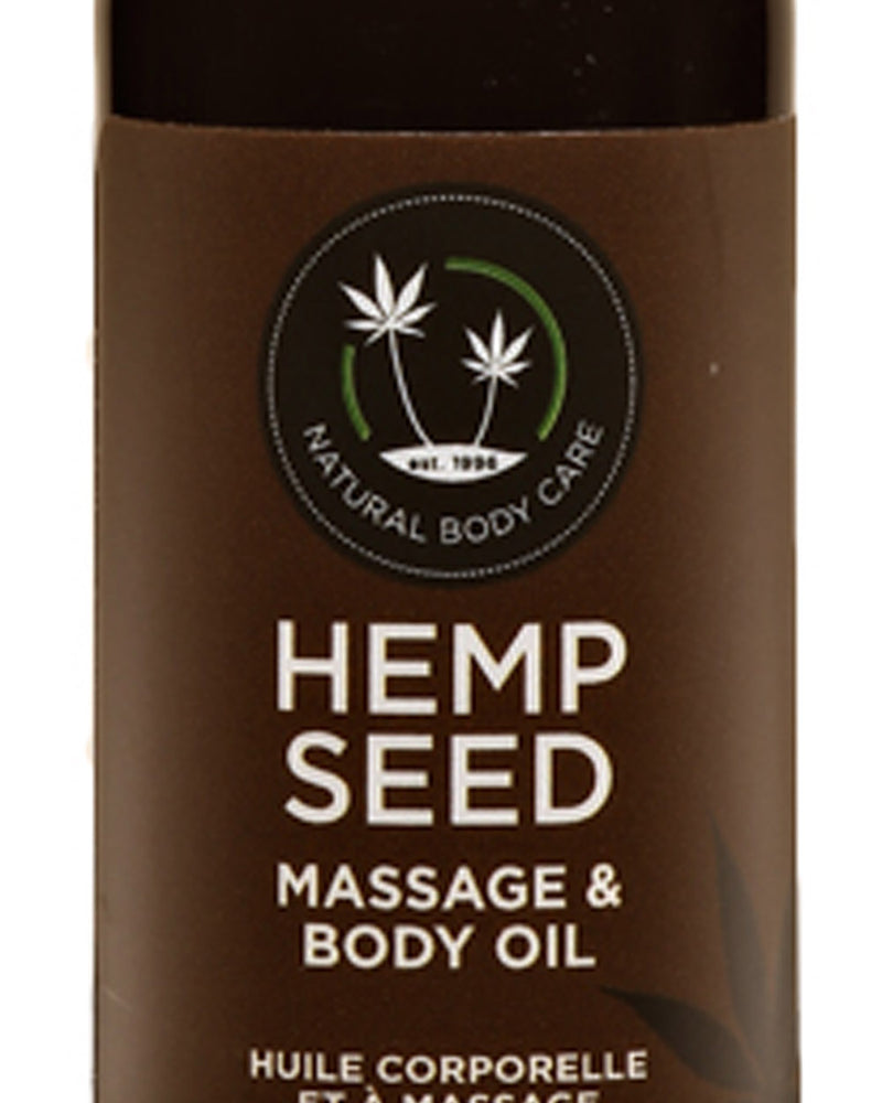 "Hemp Seed Massage and Body Oil - Naked in the Woods - 2 Fl. Oz/ 60ml EB-MAS222"