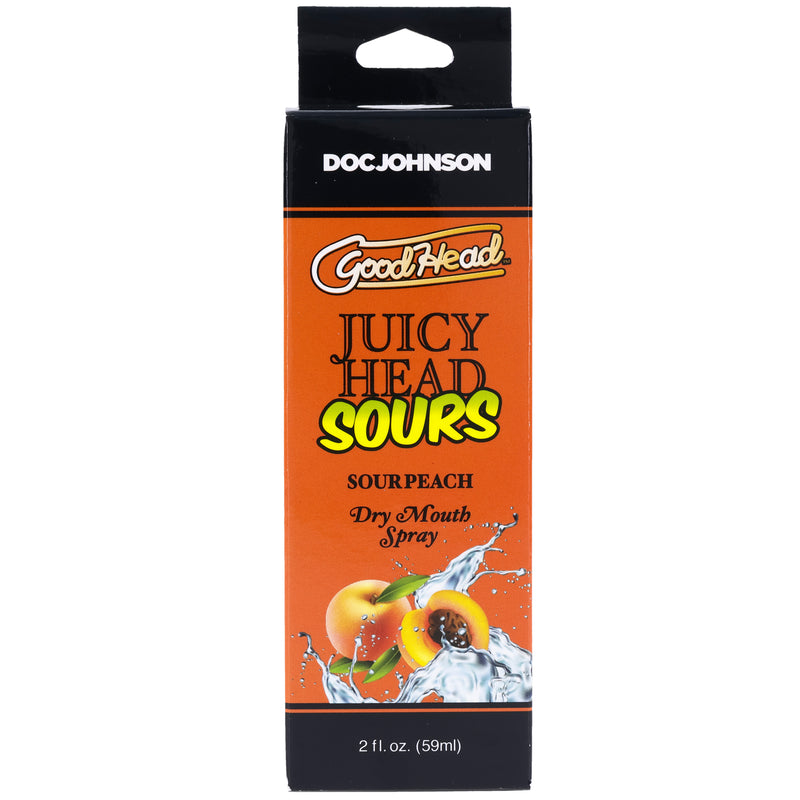 "Goodhead - Juicy Head - Dry Mouth Spray - Sour Peach - 2 Oz DJ1363-01-BX"