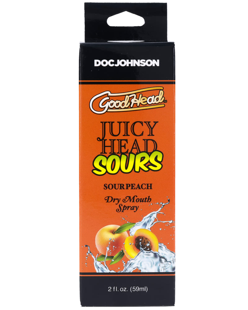 "Goodhead - Juicy Head - Dry Mouth Spray - Sour Peach - 2 Oz DJ1363-01-BX"