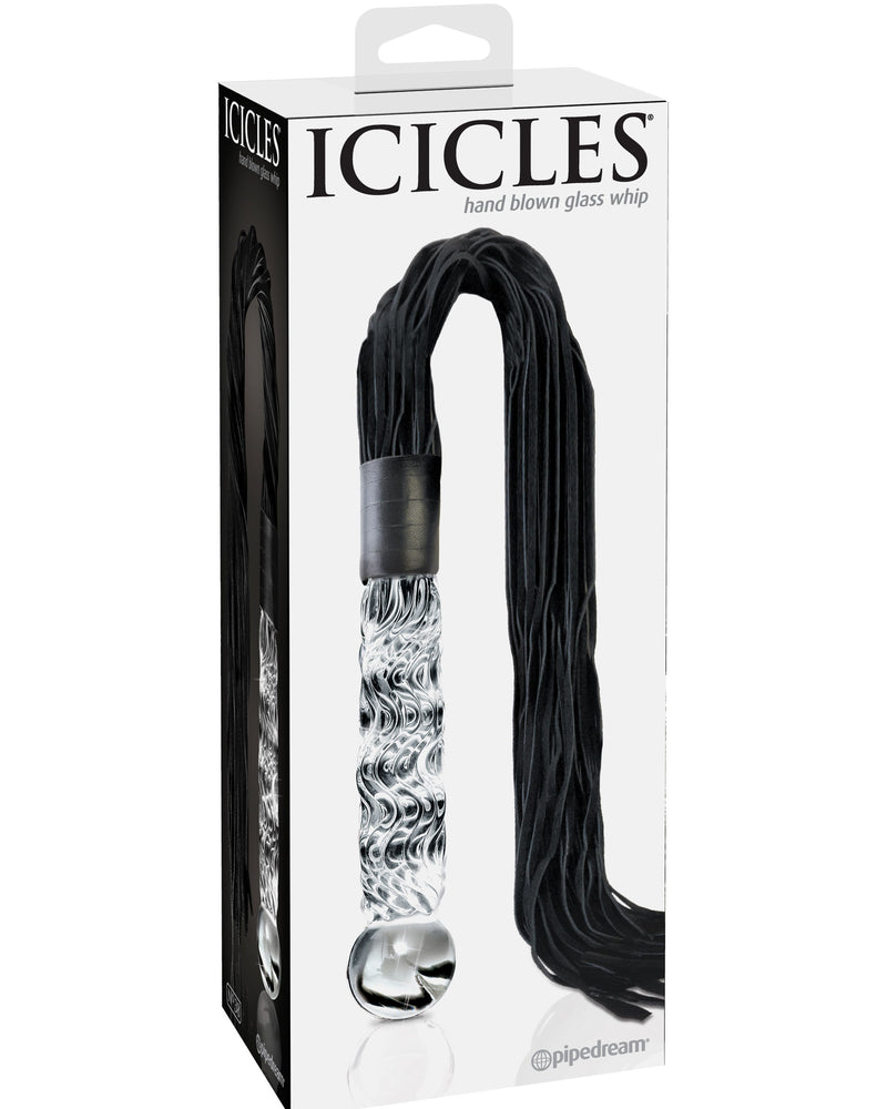 Icicles No. 38 - Clear / Black