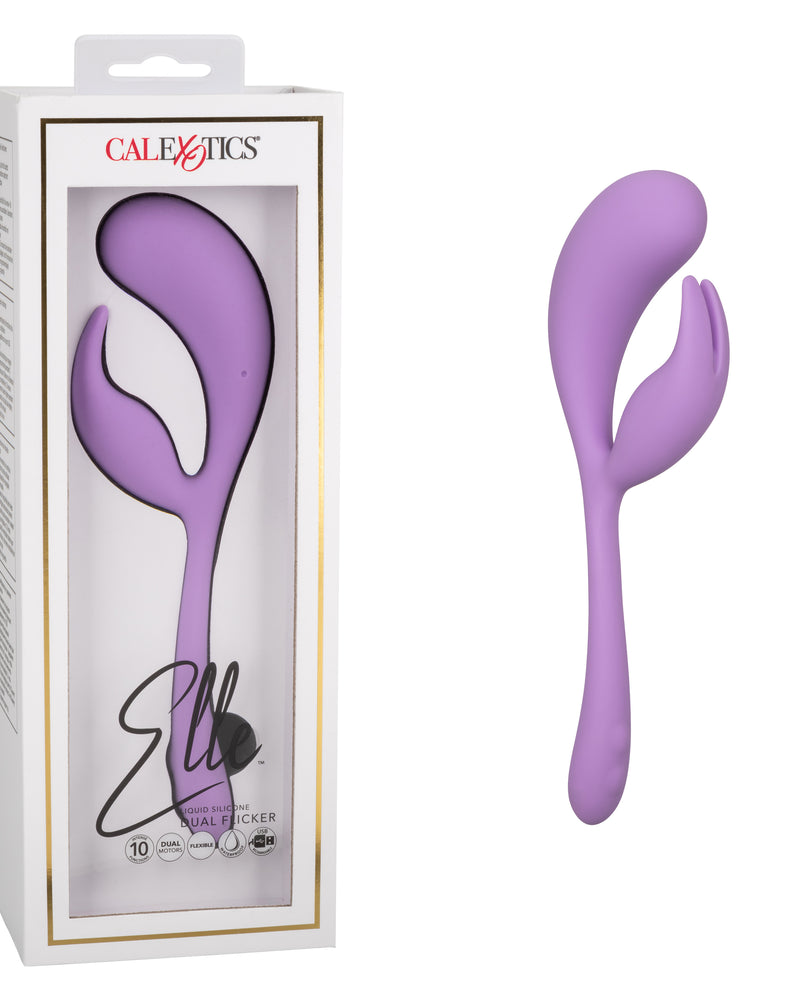 Elle Liquid Silicone Dual Flicker