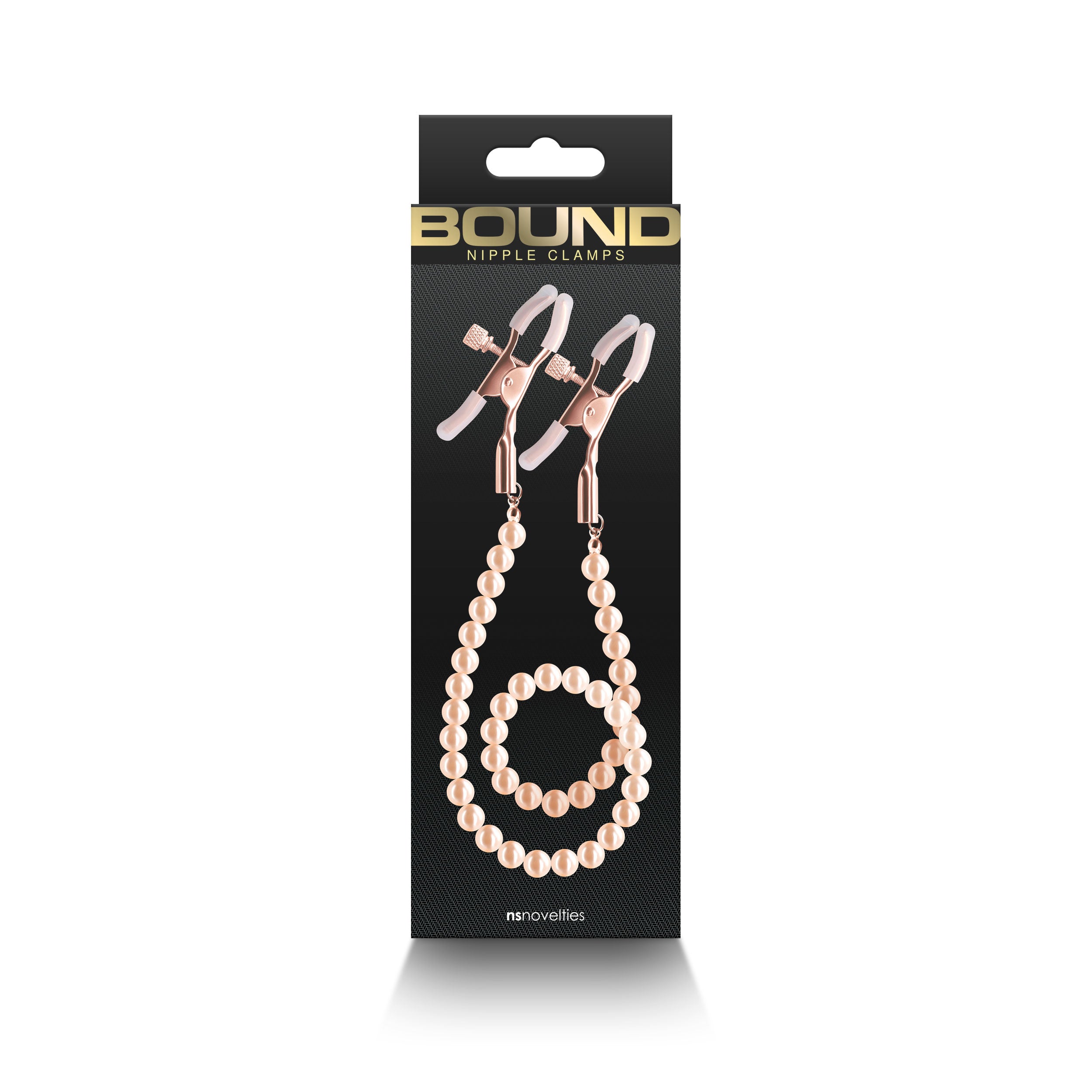 "Bound - Nipple Clamps - Dc1 - Rose Gold NSN-1302-49"