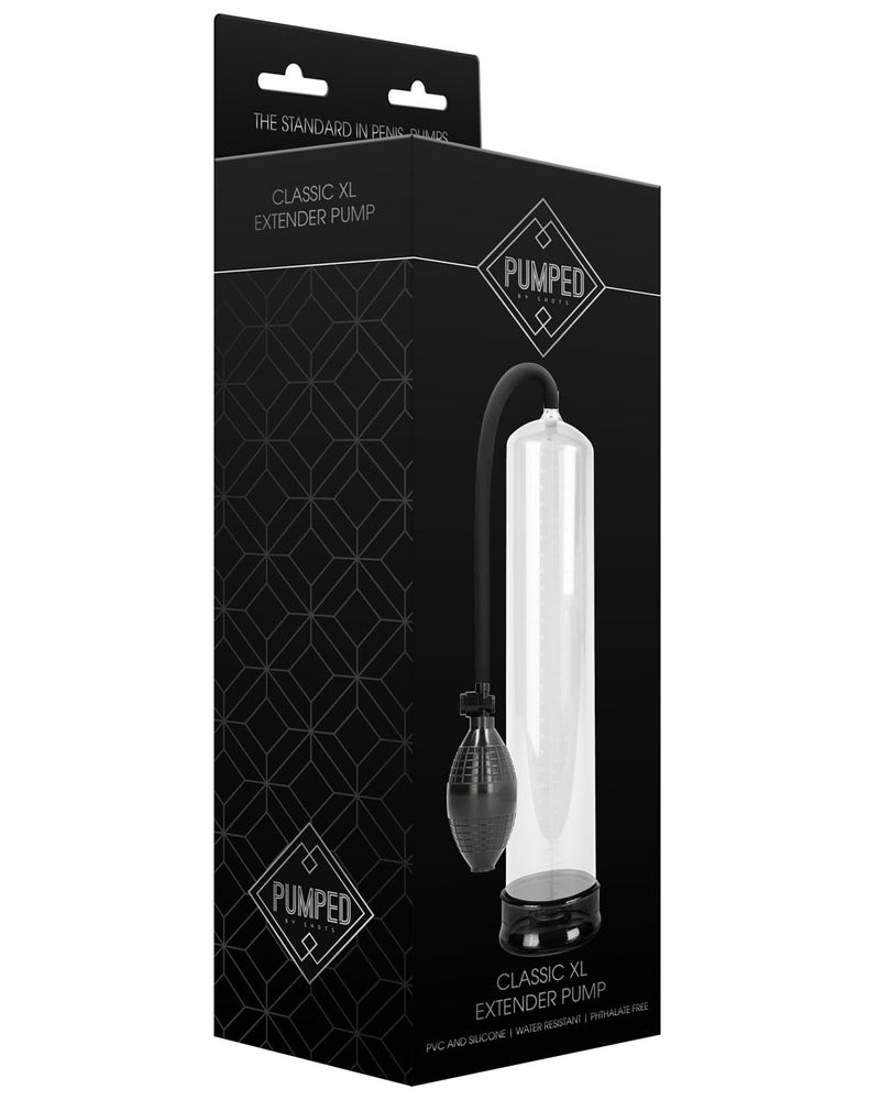 "Classic XL Extender Pump - Black PMP-PMP005TRA"