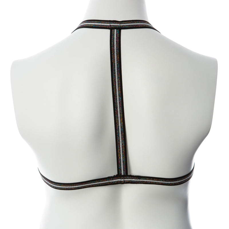 "Gender Fluid Silver Lining Harness - Large/xxlarge - Multi-Color GFL-H502"