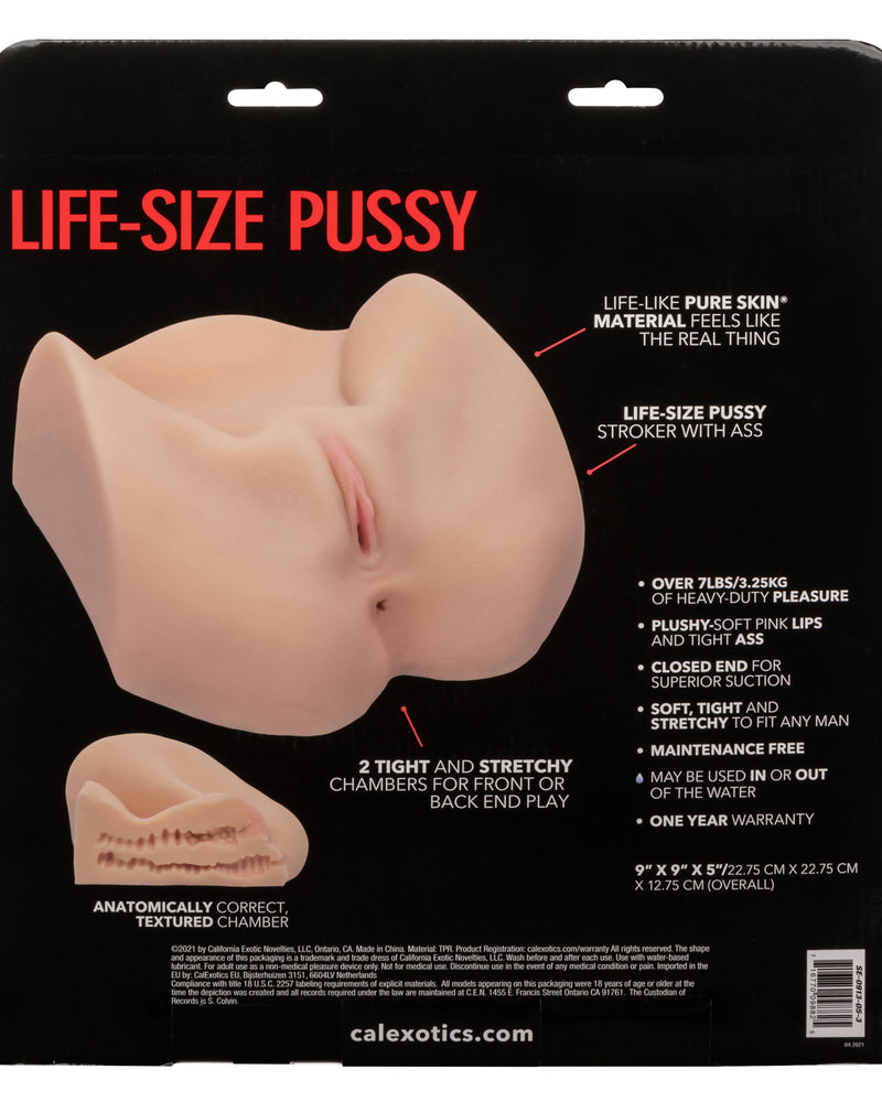 "Stroke It Life-Size Pussy - Ivory SE0913053"