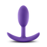 "Luxe - Wearable Vibra Slim Plug - Small - Purple BL-11851"