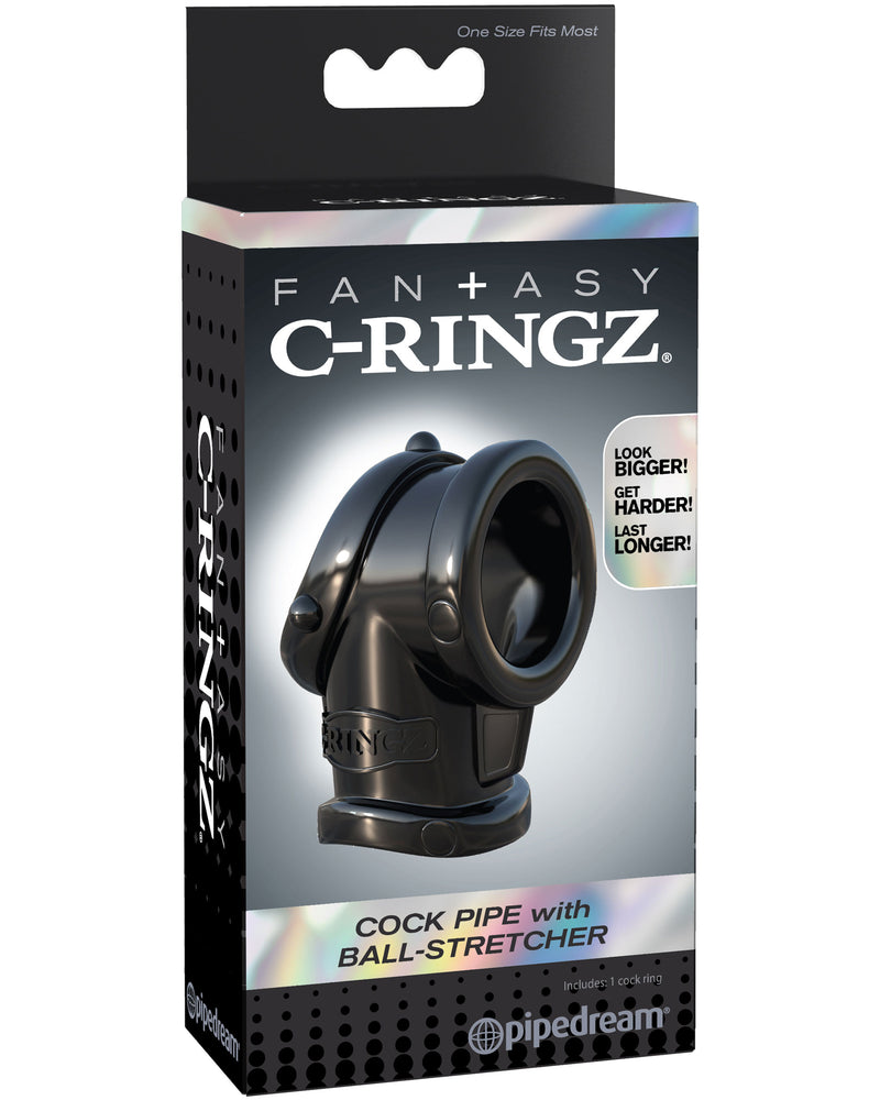 Fantasy C-Ringz Cock Pipe With Ball Stretcher
