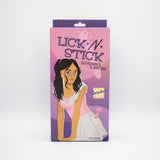 "Lick n' Stick Clit Flicker and G-Spot Vibrator - Pink LAK-9097"