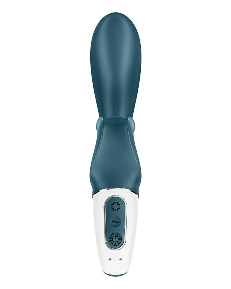 Hug Me - Rabbit Vibrator - Grey/blue