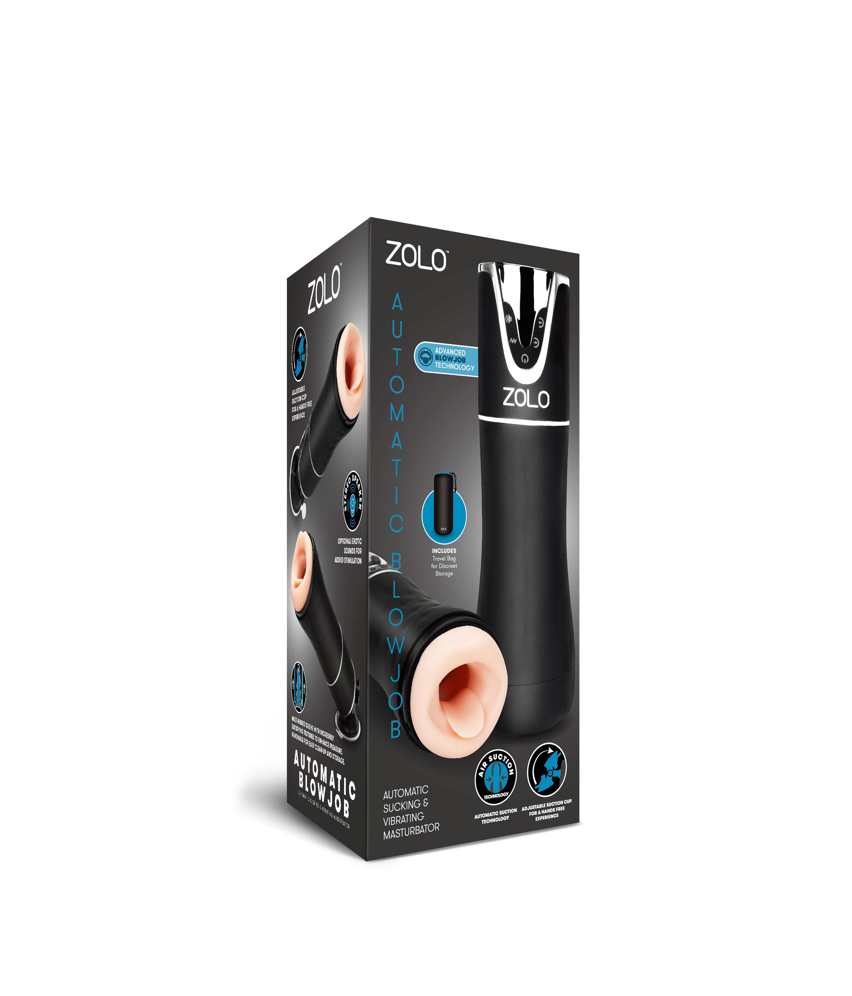 Zolo Automatic Blowjob - Black