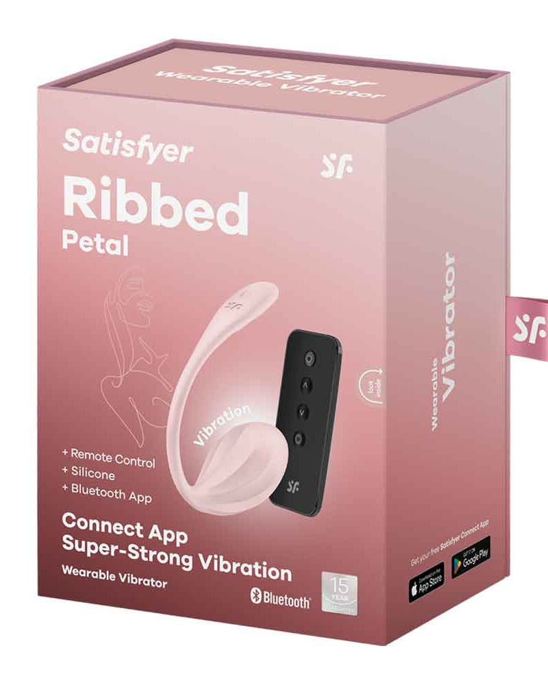 "Ribbed Petal Connect App - Rose SAT-4002774"
