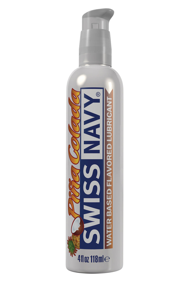 "Swiss Navy Flavors Water Based Lubricant - Pina Colada 4 Fl. Oz. MD-SNFPC4"