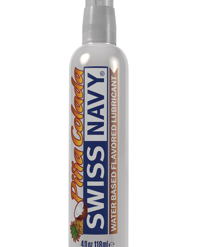 "Swiss Navy Flavors Water Based Lubricant - Pina Colada 4 Fl. Oz. MD-SNFPC4"