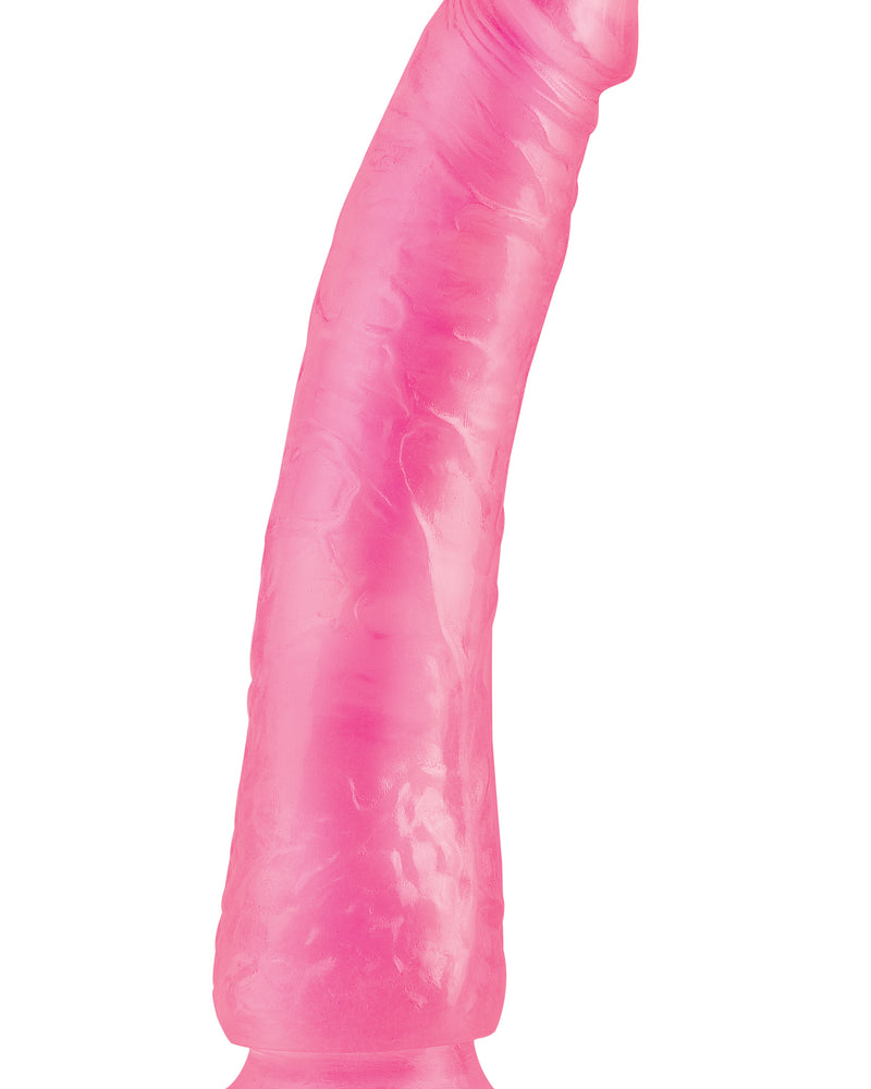 "Basix Rubber Works - Slim 7 Inch With Suction Cup - Pink PD4223-11"