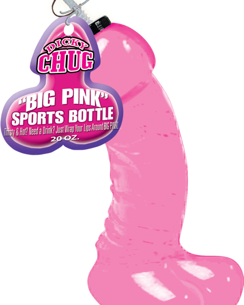 "Dicky Chug Sports Bottle - Big Pink HTP2352"