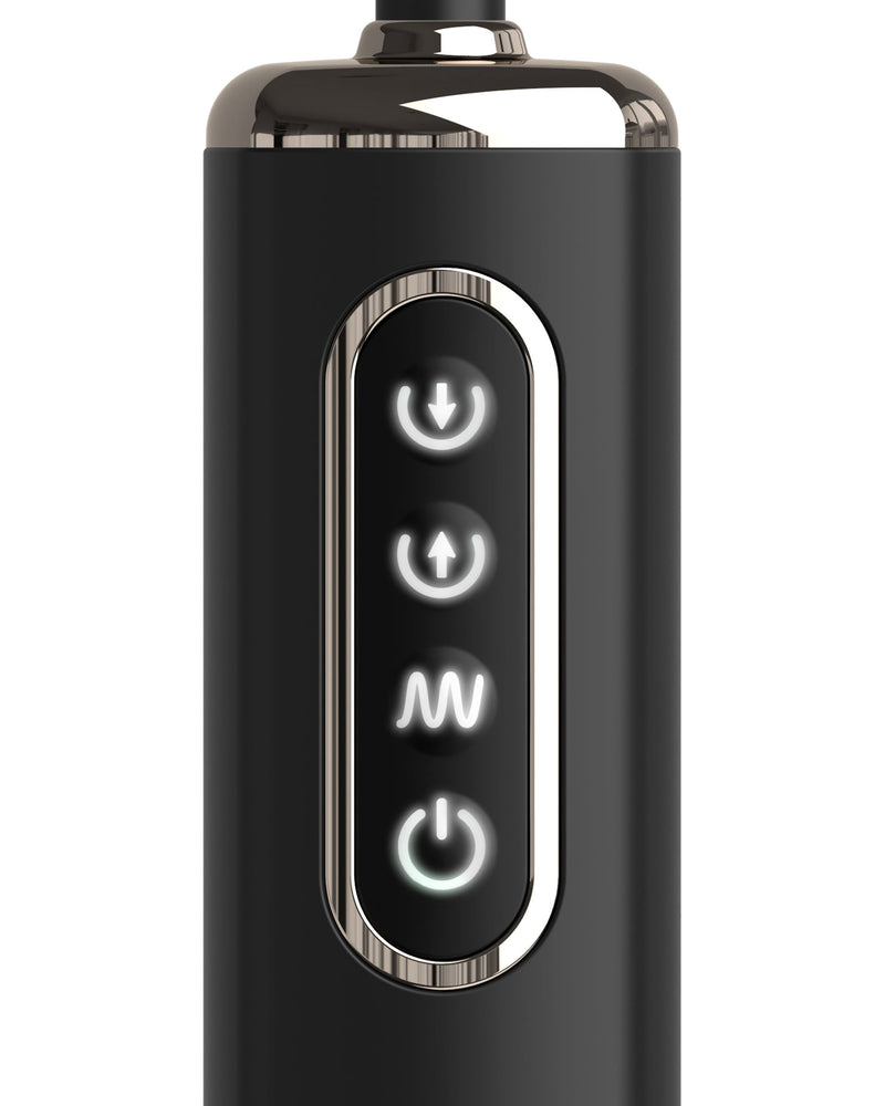 "Anal Fantasy Elite Auto-Throb Inflatable Vibrating Plug - Black PD4791-23"