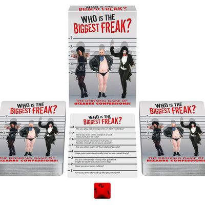 "Who's the Biggest Freak? - Card Game KG-BGD21"