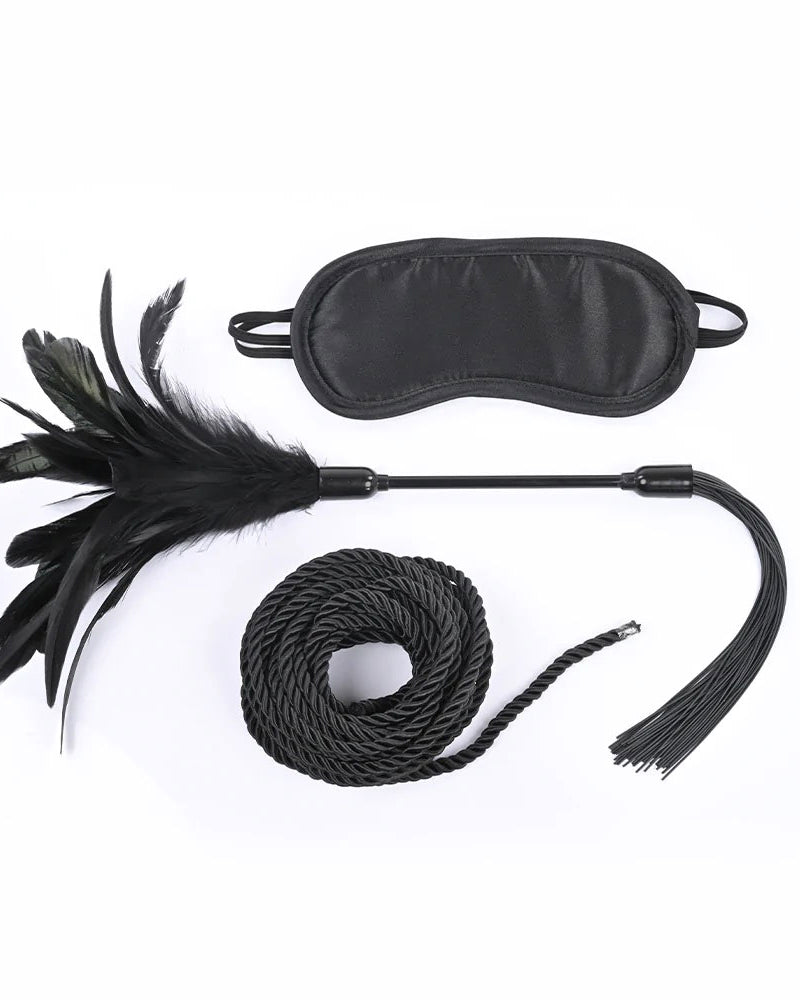 Shadow Tie and Tickle Kit - Black