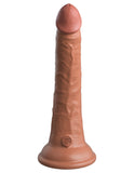 King Cock Elite 7 Inch Dual Density Silicone Cock - Tan