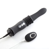 Max Silicone Thrusting Portable Love Machine - Black